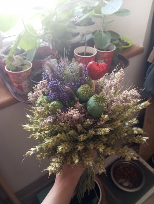 Slaměné a obilné kytice — foto 3