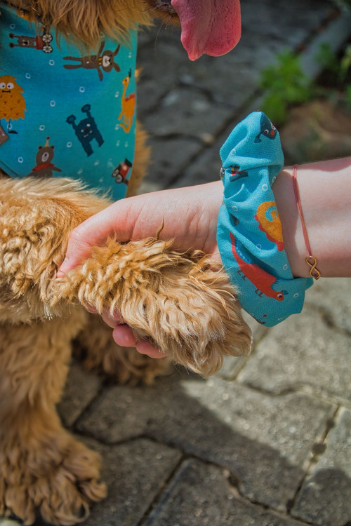 Scrunchie gumička - s motivem hraček — foto 2