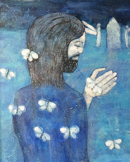 Obraz "Modrý" — foto 2