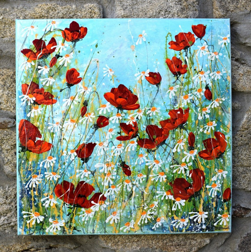 Ve větru.......60x60cm — foto 2