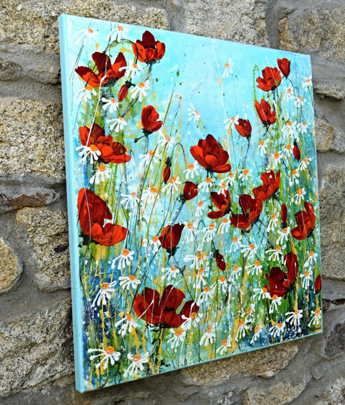 Ve větru.......60x60cm — foto 3