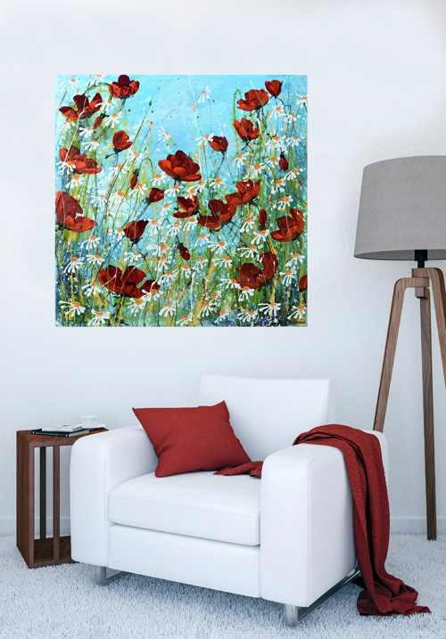 Ve větru.......60x60cm — foto 6