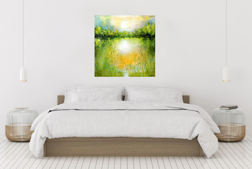 Při soumraku.....60x60cm — foto 5