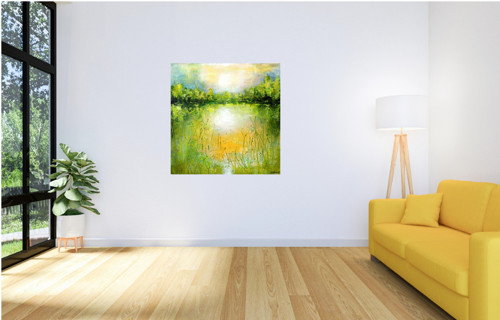 Při soumraku.....60x60cm — foto 6
