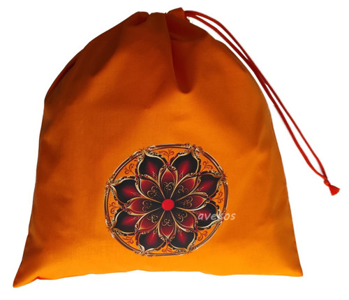 Pytlík 36 x 40 cm - Mandala modrá — foto 3