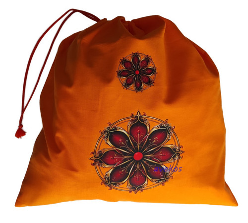 Pytlík 36 x 40 cm - Mandala zelená — foto 5