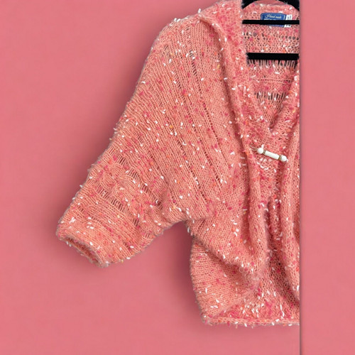 Cardigan s 3/4 rukávy - Pinky — foto 3