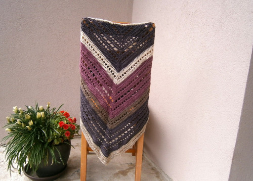 Velký šátek pruhovaný - 2 — foto 3