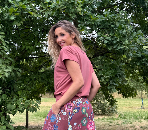 Volný top s pasem marsal — foto 2