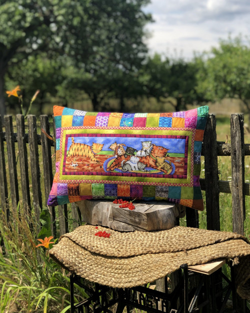 Kočkování - polštář — foto 2