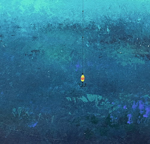 Čekání - 30x30cm — foto 2