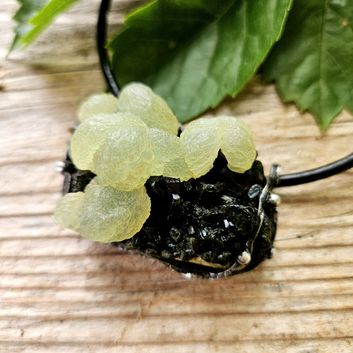 Green bubbles - prehnit — foto 3