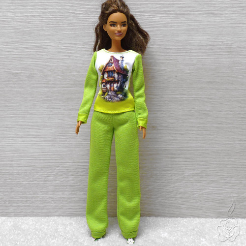 Kalhoty a triko pro Barbie — foto 3
