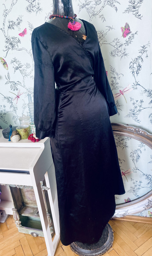 Zavinovací black dress — foto 3