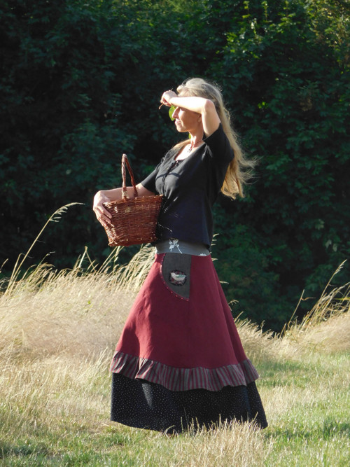 Soumračná :-)..lněná halenka — foto 6