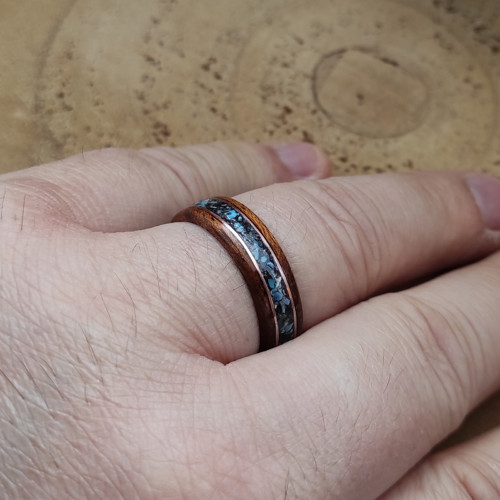 Jatoba s mědí a achátu — foto 2
