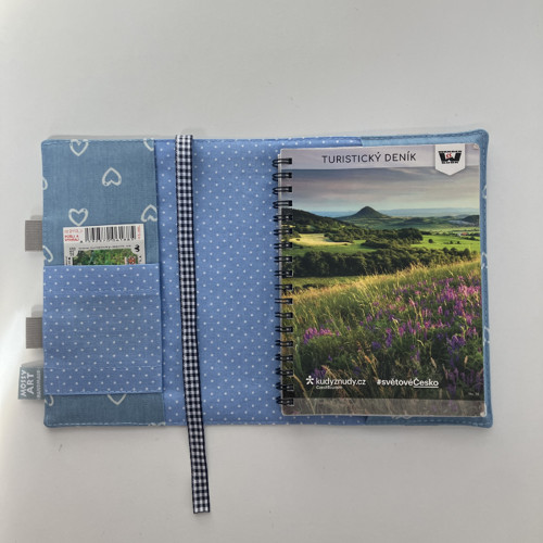 Obal na turistický deník-wander book jeans — foto 4
