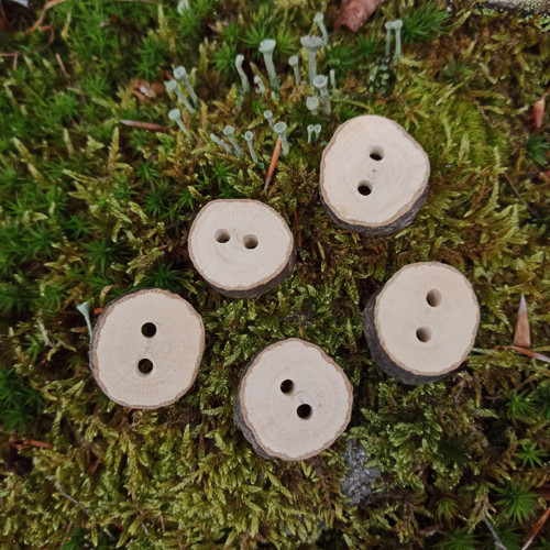 Dřevěné knoflíky — foto 2