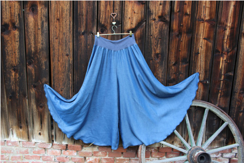 Kalhotová sukně/cullotes Jeans — foto 2