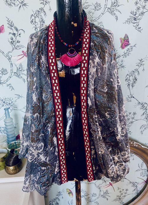 Kardigan boho etno — foto 2