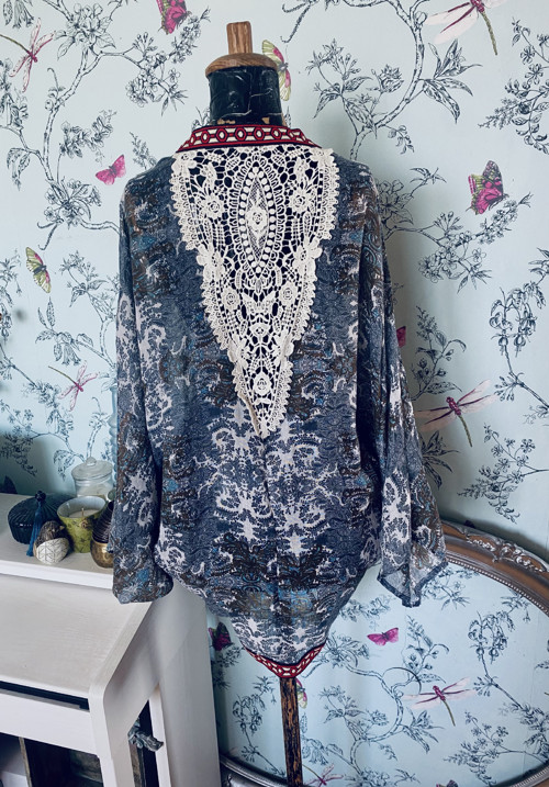 Kardigan boho etno — foto 4