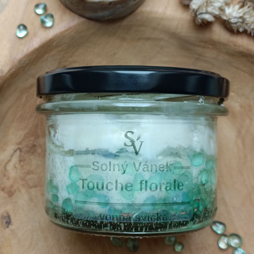 Sójová svíčka - Touche florale — foto 3