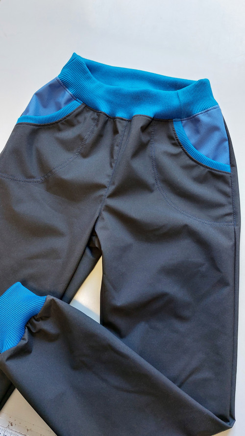 Dětské letní softshell. kalhoty vel.92 — foto 3