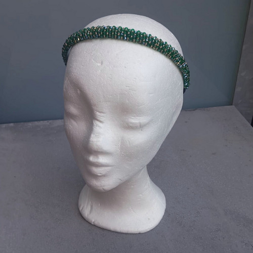 Emerald Crystal mix ... čelenka — foto 6