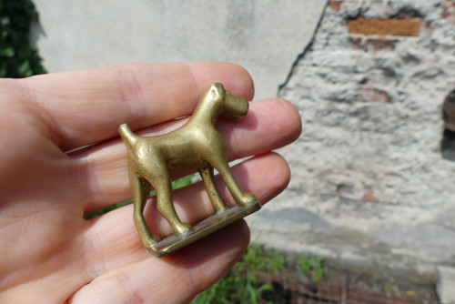 Pejsek...mosazná miniatura — foto 5