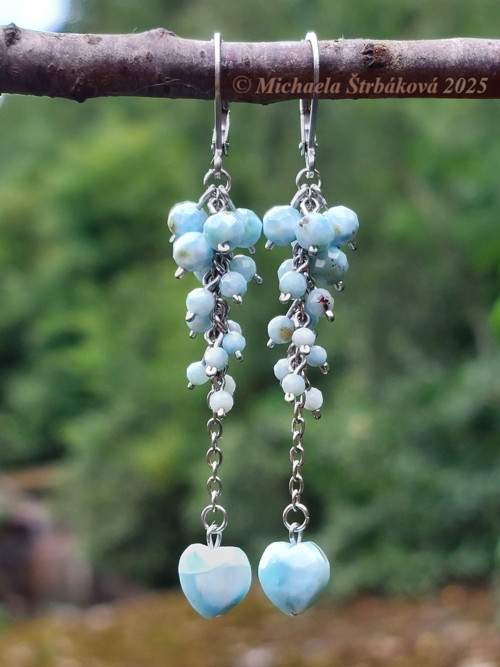 LARIMAR - sada šperků s larimarem — foto 3
