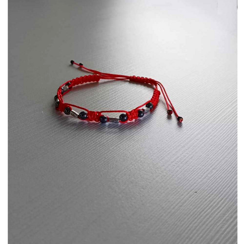Náramek Shamballa - Hematit — foto 3