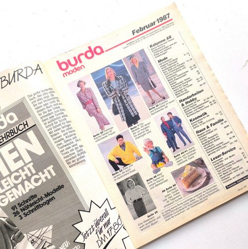 BURDA 2/1987 — foto 2