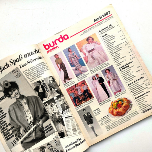 BURDA 4/1987 — foto 2