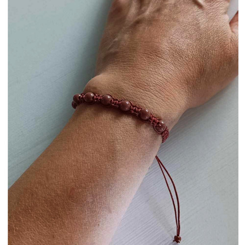 Náramek Shamballa s korálky — foto 2