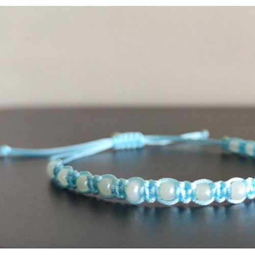Náramek Shamballa s korálky — foto 3