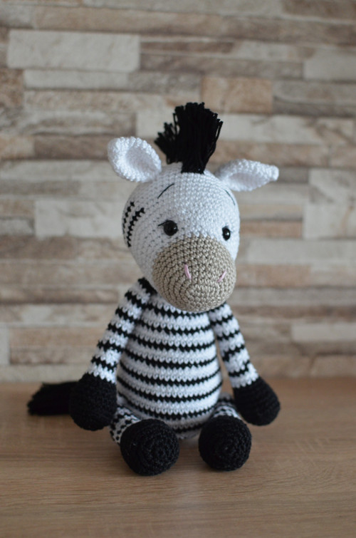 Háčkovaná zebra — foto 3