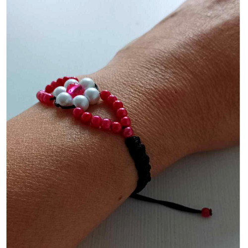 Náramek Shamballa s korálky — foto 2