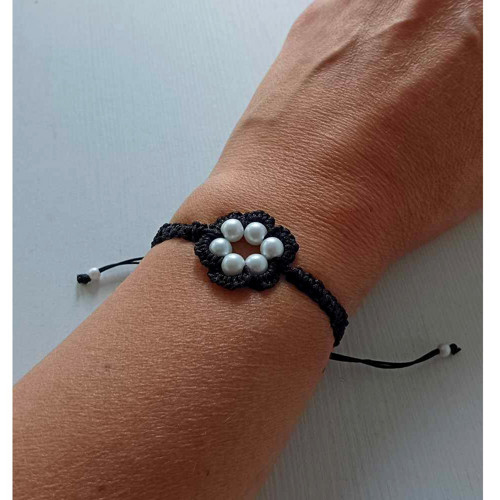 Náramek Shamballa s korálky — foto 4