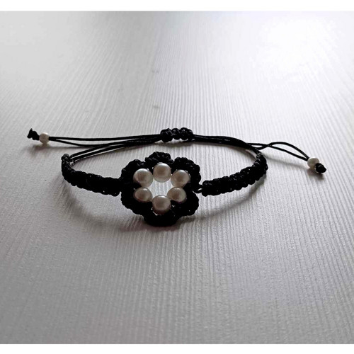 Náramek Shamballa s korálky — foto 3