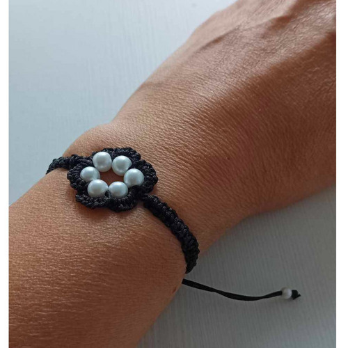 Náramek Shamballa s korálky — foto 2