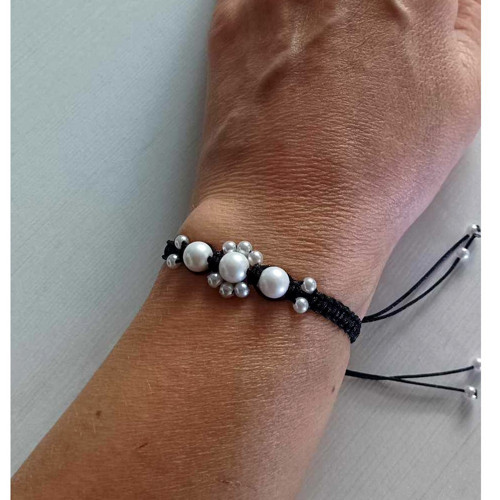 Náramek Shamballa s korálky — foto 2