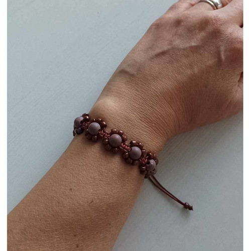 Náramek Shamballa s korálky — foto 4