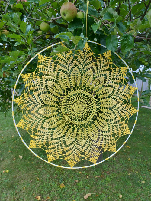 Háčkovaná mandala — foto 3