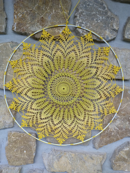 Háčkovaná mandala — foto 2