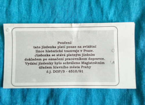 Jízdenka — foto 2