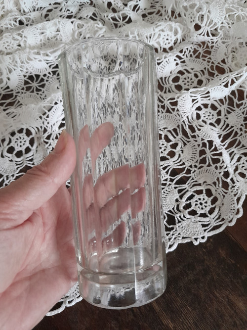 Retro váza.....čiré sklo — foto 3