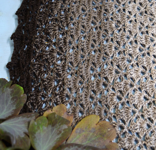Latté - háčkovaný šátek — foto 2