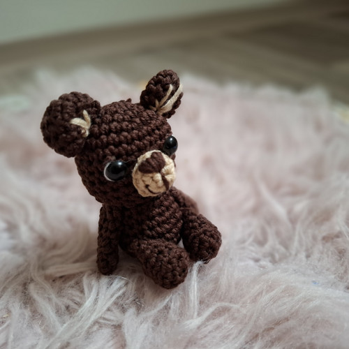Návod na háčkovaného mini medvídka — foto 2