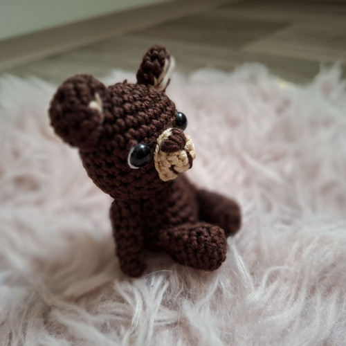 Návod na háčkovaného mini medvídka — foto 3