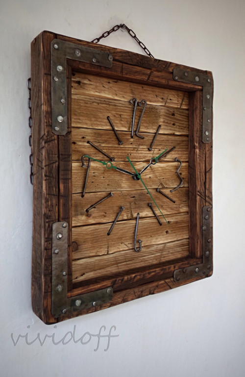 Hodiny nástenné rustic A — foto 2
